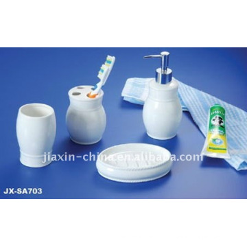 porcelain bathroom set